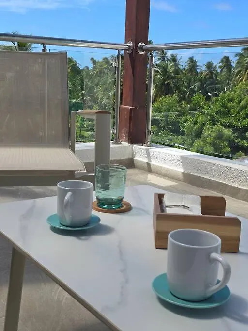 公寓 !!!New !!!Charming 2-2 Penthouse 2- 3 Min Walking To Bavaro Beach, El Cortecito- Solo A 2- 3 Min Caminando De La Playa 蓬塔卡纳 多米尼加共和国