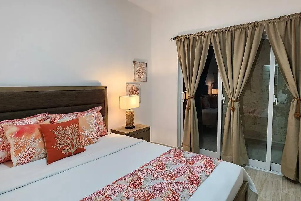 !!!New !!!Charming 2-2 Penthouse 2- 3 Min Walking To Bavaro Beach, El Cortecito- Solo A 2- 3 Min Caminando De La Playa Punta Cana Appartamento