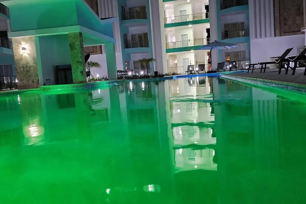 公寓 !!!New !!!Charming 2-2 Penthouse 2- 3 Min Walking To Bavaro Beach, El Cortecito- Solo A 2- 3 Min Caminando De La Playa 蓬塔卡纳