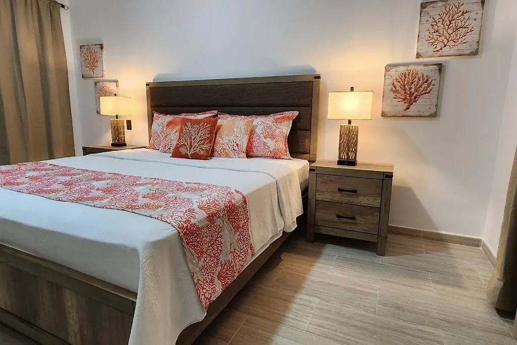 !!!New !!!Charming 2-2 Penthouse 2- 3 Min Walking To Bavaro Beach, El Cortecito- Solo A 2- 3 Min Caminando De La Playa 蓬塔卡纳 多米尼加共和国