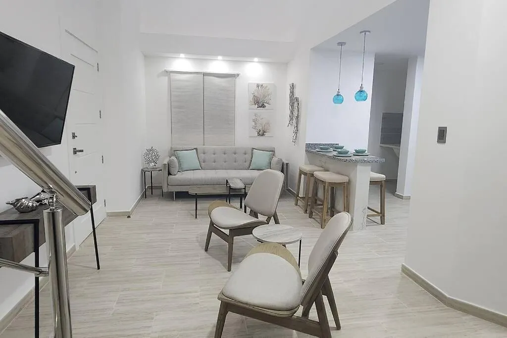 !!!New !!!Charming 2-2 Penthouse 2- 3 Min Walking To Bavaro Beach, El Cortecito- Solo A 2- 3 Min Caminando De La Playa 蓬塔卡纳 0*,