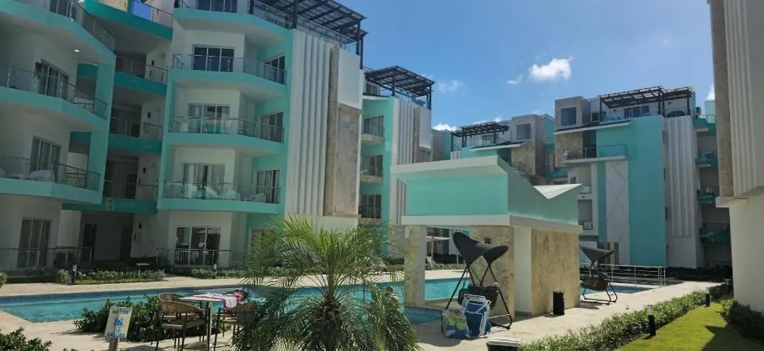 !!!New !!!Charming 2-2 Penthouse 2- 3 Min Walking To Bavaro Beach, El Cortecito- Solo A 2- 3 Min Caminando De La Playa 蓬塔卡纳